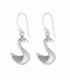 Boucles d'oreilles Pierre Cygne 15mm Prix Paire