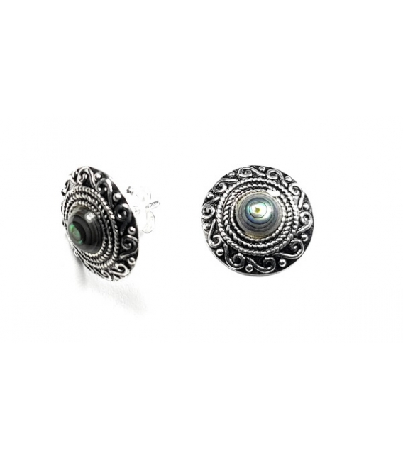 Boucles d'oreilles Argent Pierre Prix Paire