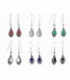 Boucles d'oreilles Argent Pierre 1,50cm Prix Paire