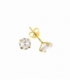 Boucles d’oreilles Zirconium Serties Recouvert Prix pair