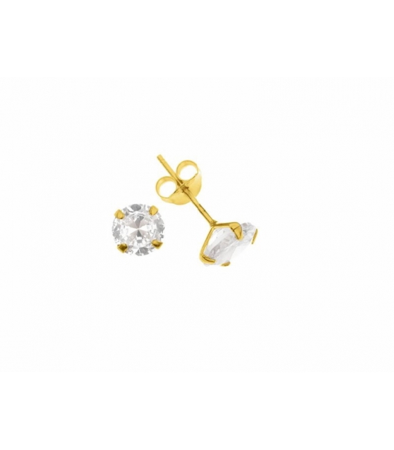 Boucles d’oreilles Zirconium Serties Recouvert Prix pair