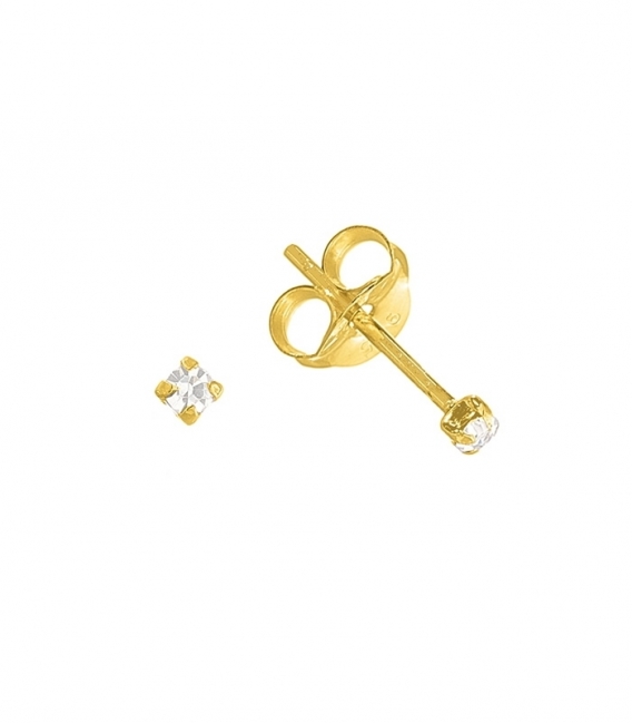 Boucles d’oreilles Zirconium Serties Recouvert Prix pair