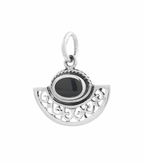 Pendentif Argent Pierre 12mm