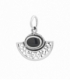 Pendentif Argent Pierre 12mm