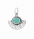 Pendentif Argent Pierre 12mm