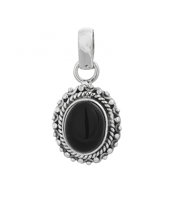 Pendentif Argent Pierre 1,70cm