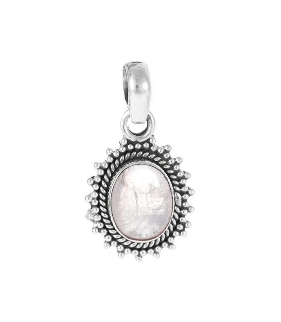 Pendentif Argent Pierre 21mm