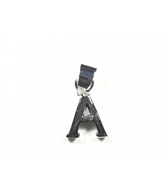 Pendentif Argent Lettre 15mm