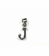 Pendentif Argent Lettre 15mm