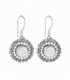 Boucle d'oreille Argent Vieil Argent Oeil de ShivaPrix Paire