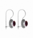 Boucles d'oreilles Vieil Argent Granate Prix Paire