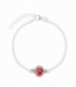 Bracelet Argent Pierre 15+4cm