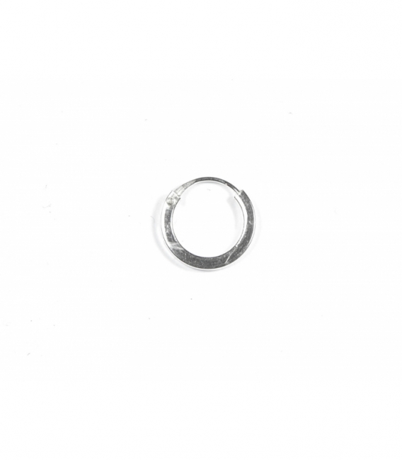 Créoles Argent plates Grosseur 1.5mm