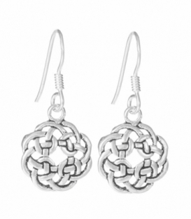 Boucles d'oreilles Argent Noeud Celtique Prix paire