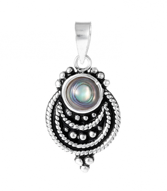 Pendentif Argent Pierre 16mm