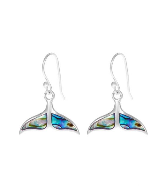 Boucles d’oreilles Argent Queue de Baleine Mineral Prix Paire