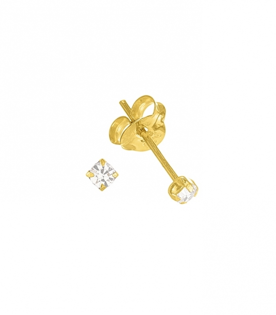 Boucles d’oreilles Zirconium Serties Recouvert Prix pair