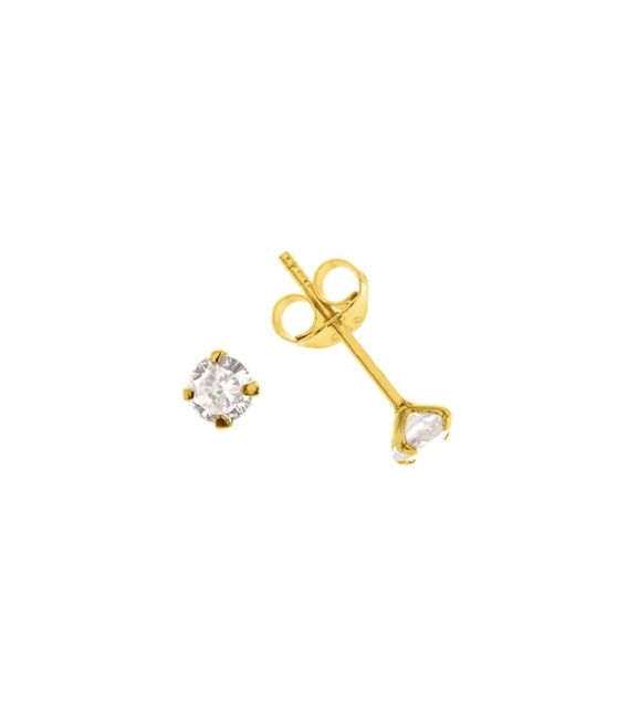 Boucles d’oreilles Zirconium Serties Recouvert Prix pair