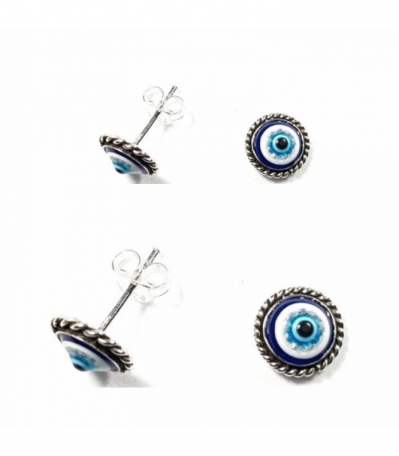 Boucles d'oreilles Maivais Oeil 8mm