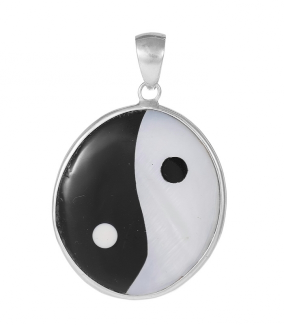 Colgante Plata Yin Yang