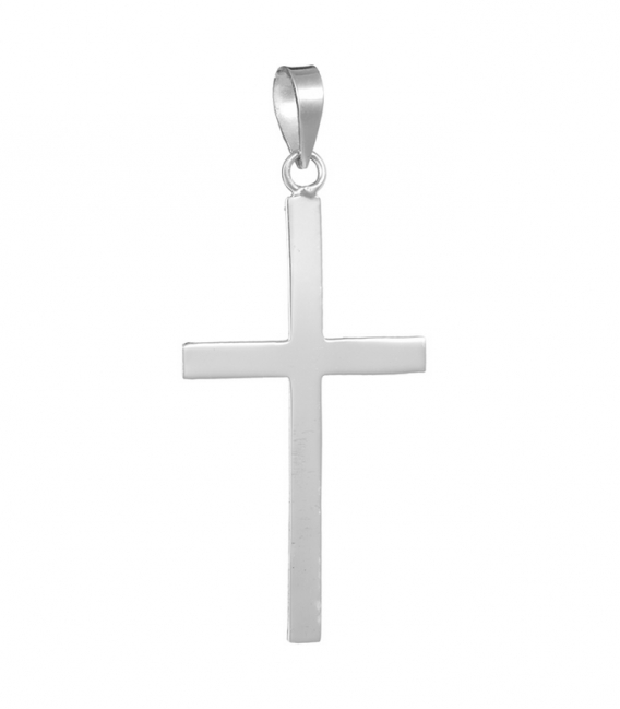 Pendentif Argent Croix 33mm