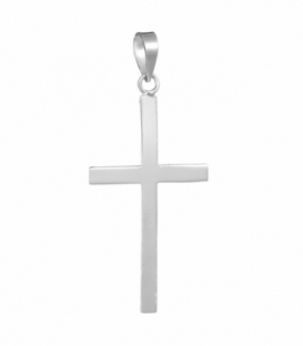 Pendentif Argent Croix 30mm