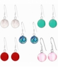 Boucles d'oreilles Argent Mineral Ø10mm Prix Paire