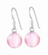 Boucles d'oreilles Argent Mineral Ø10mm Prix Paire