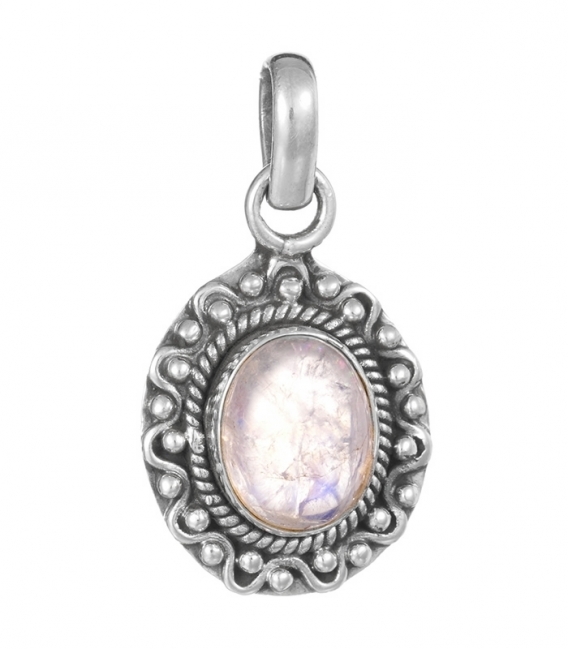 Pendentif Argent Pierre 1,90cm