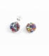 Boucles d’oreilles boule Couleur