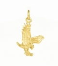 Pendentif Argent Aigle Recouverte