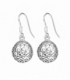 Boucles d'oreilles Argent Vielli Demi-Ballon Prix paire