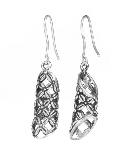 Boucles d'oreilles Argent Vielli Cornet Prix paire