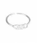 Anillo Plata Eslabones 4.8 X 13mm