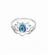 Bague Argent Fleur Lotus Avalone