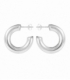 Boucles Argent d'oreilles Créateurs 26 X 6mm Prix Paire