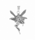 Pendentif Argent Fée 24mm