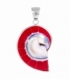 Pendentif Argent Coquillage Nautilus 33mm