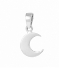 Pendentif Argent Lune 14.5mm