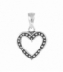 Pendentif Argent Coeur