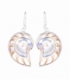 Boucles d'oreilles Argent Nautilus 29mm Prix Paire