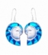 Boucles d'oreilles Argent Nautilus 29mm Prix Paire