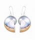 Boucles d'oreilles Argent Nautilus 29mm Prix Paire