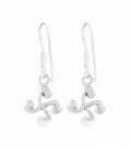 Boucles Argent d'oreilles Lauburu Prix Paire