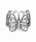 Bague Argent Papillon