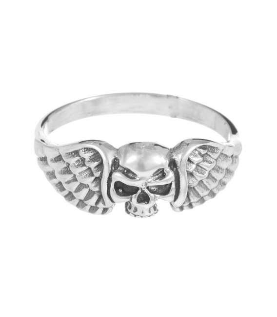 Anillo Plata Calavera