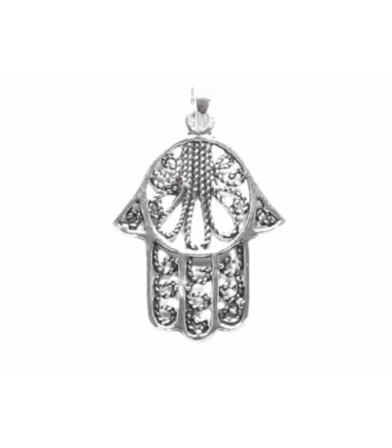 Pendentif Argent Main de Fatima 23mm