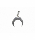 Pendentif Argent Lune Inversée 15mm