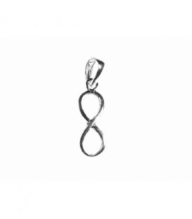 Pendentif Argent Infini 17mm