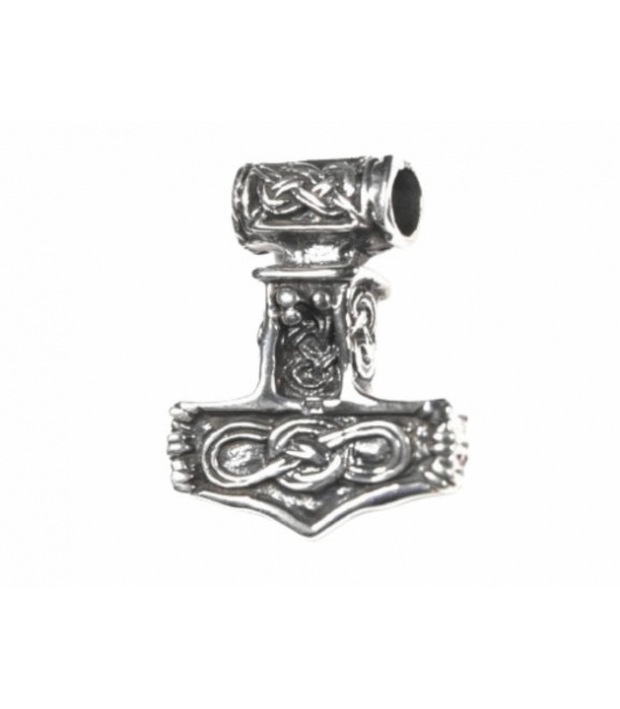 Pendentif Argent Marteau de Thor 24mm